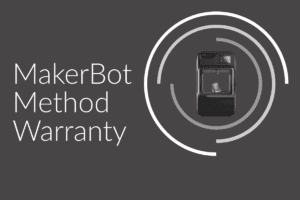 Makerbot Method Warrnty Bk